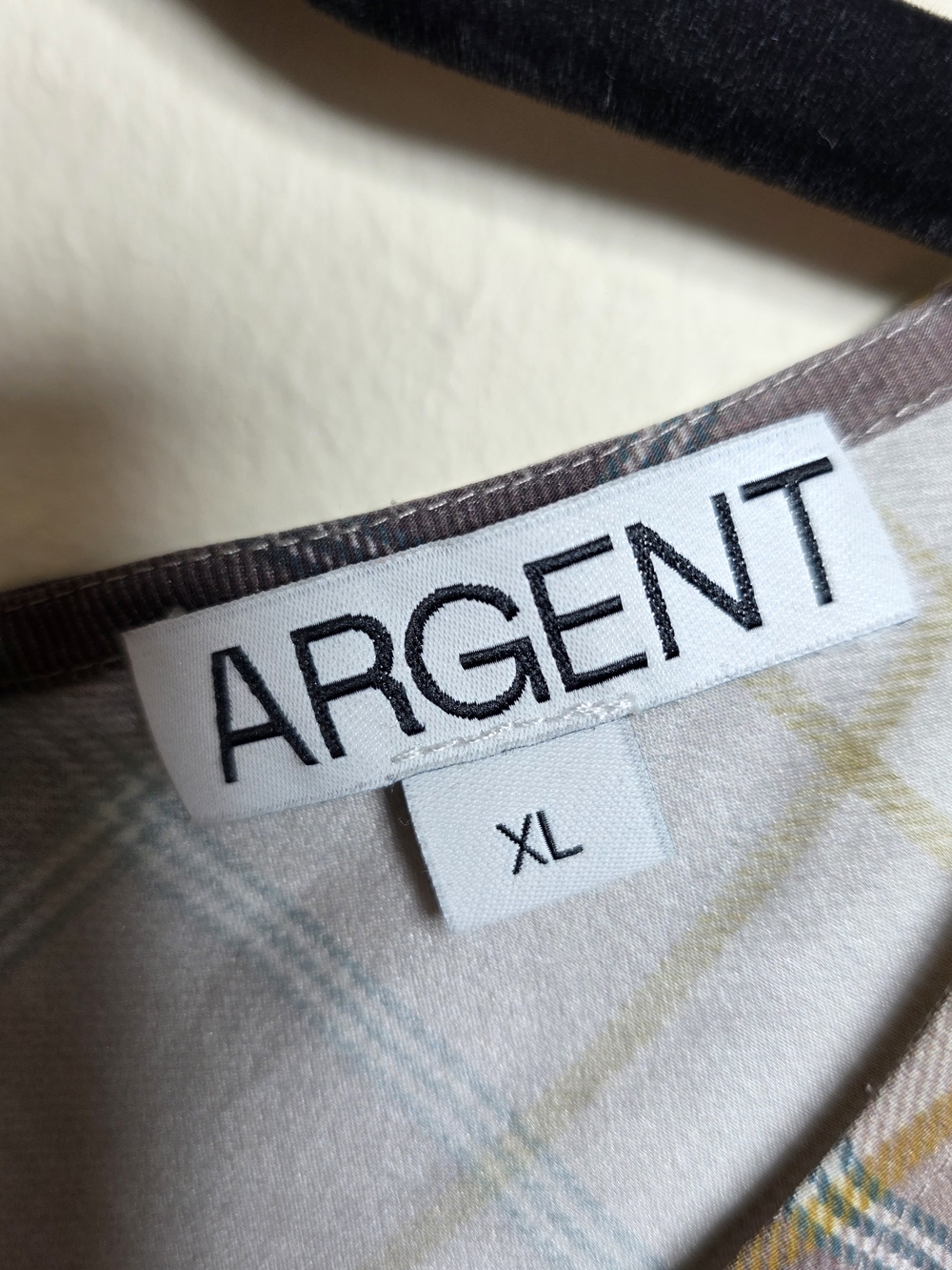 ARGENT 100% SILK MINIMAL BIAS DRESS SIZE XL MSRP $475 - Picture 15 of 15